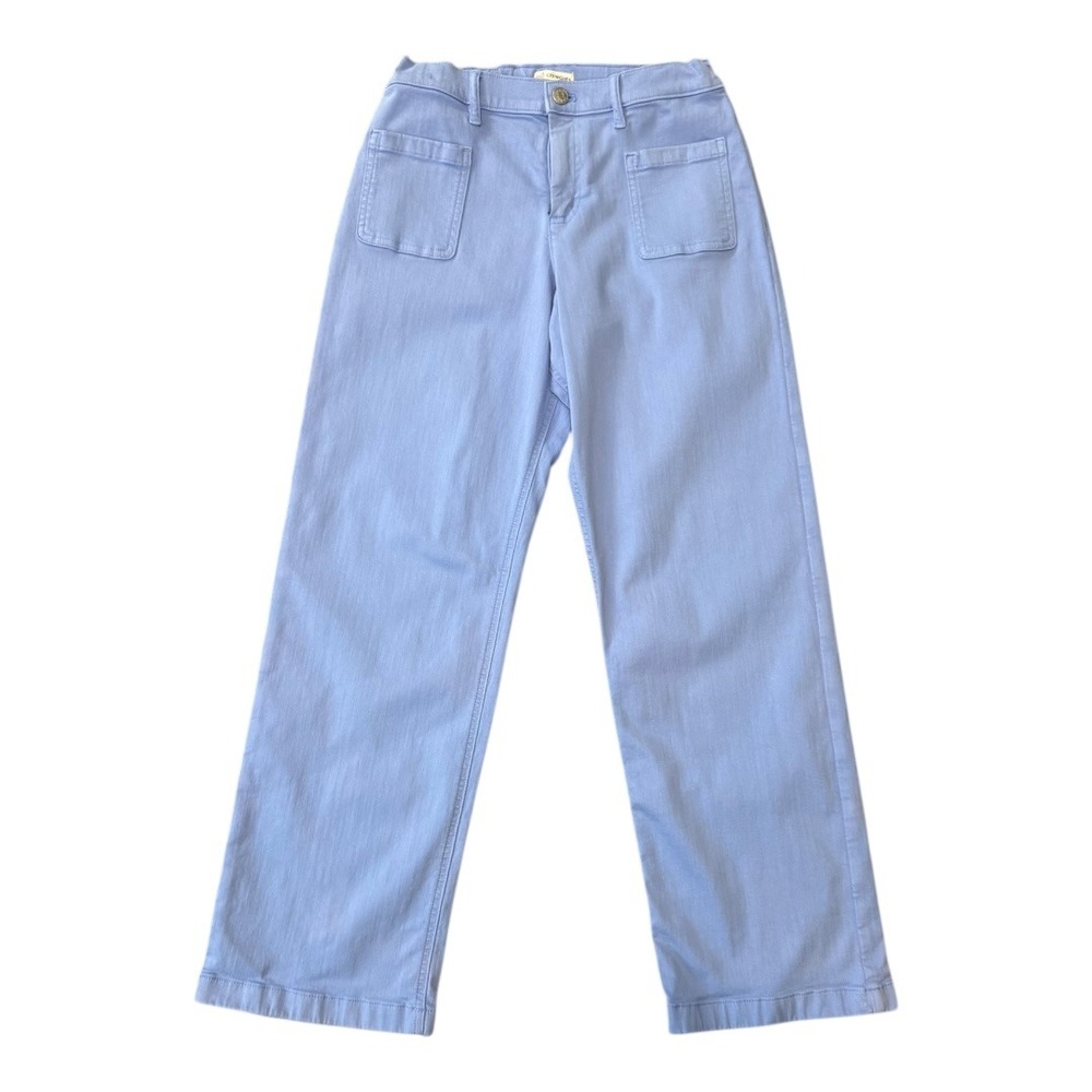 Crewcuts by J. Crew Girls' Dust Peri Blue Wide Leg‎ Jeans Size 16